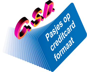 Logo CSD Plastic cards. Leverancier sinds 2000