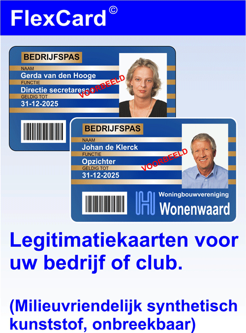 Flexcard   De onbreekbare id card