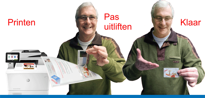 printen, pas uitnemen, vouwen en klaar!